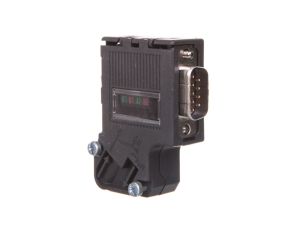 Wtyczka metalowa dla sieci PROFIBUS do 12 Mbit /s z prostym odprowadzeniem przewodów 6ES7972-0BA42-0XA0