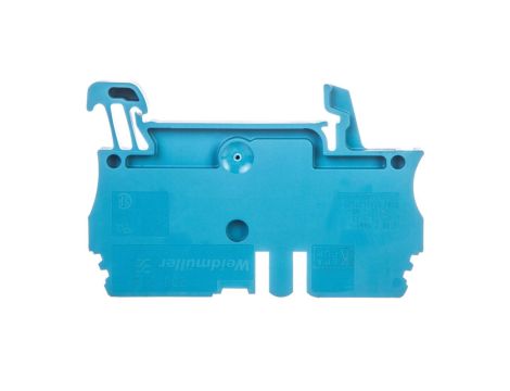 Złączka szynowa przelotowa 2-przewodowa 2,5mm2 niebieska ATEX ZDU 2.5 BL 1608520000