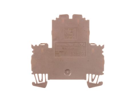 Złączka szynowa 2-piętrowa 4-przewodowa 2,5mm2 beżowa ATEX WDK 2.5N 1041600000