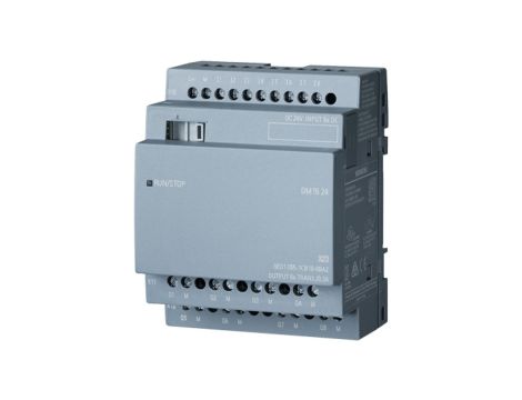 Moduł rozszerzeń 8we/8wy cyfrowych 24V DC/tranzystorowe LOGO! DM16 24 6ED1055-1CB10-0BA2