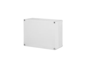 INDUSTRIAL Puszka hermetyczna n/t 220x170x86mm IP65 szara 2716-00
