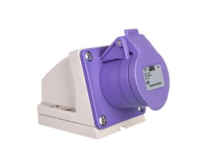 Gniazdo stałe 32A 2P 24V fioletowe IP44 172v