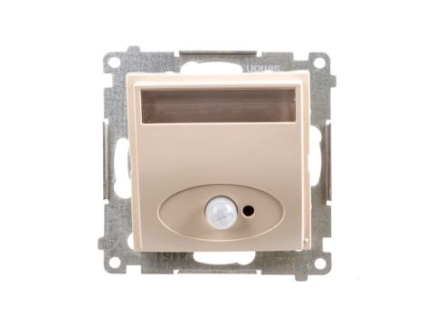 Simon 54 Oprawa oświetleniowa LED 230V z czujnikiem ruchu kremowy DOSC.01/41