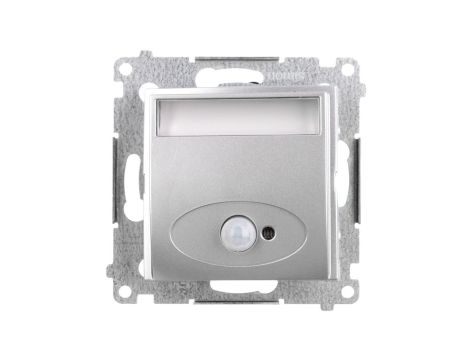 Simon 54 Oprawa oświetleniowa LED 230V z czujnikiem ruchu srebrny mat 3100K DOSC.01/43