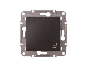 ASFORA Przycisk dzwonek bez ramki antracyt EPH0800171