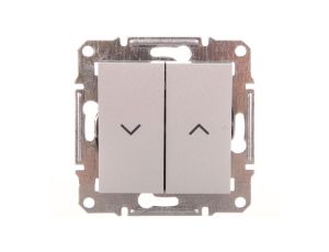 ASFORA Przycisk żaluzjowy bez ramki aluminium EPH1300161