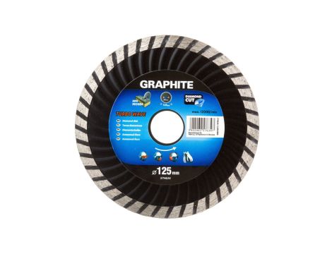 Tarcza diamentowa 125 x 22.2 mm turbo wave 57H634
