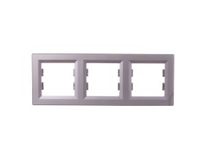 ASFORA Ramka 3-krotna pozioma stal EPH5800362