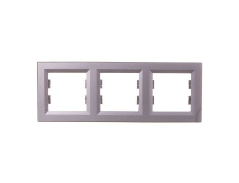 ASFORA Ramka 3-krotna pozioma stal EPH5800362