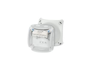 Puszka odgałęźna 93x93x62 5x2,5mm2 CU IP66 szara DK 0202 GZ 62000148