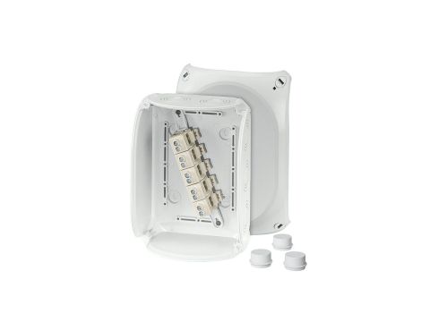 Puszka odgałęźna 210x155x92 5x10mm2 CU IP66 szara DK 1610 GZ 62000158