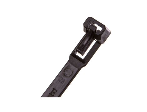 Opaska kablowa otwierana wielokrotnie 350x7,5mm czarna BMWN5354E /100szt./