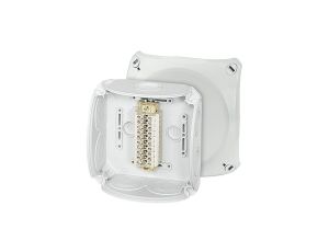 Puszka odgałęźna 130x130x77 10x4mm2 CU/AL IP66 szara RK 0610 T 62000175