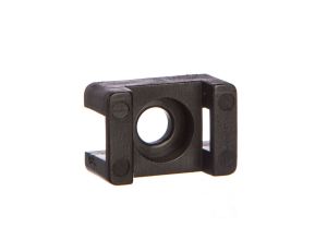 Uchwyt siodełkowy do opasek kablowych czarny 4,8mm 9,5x15mm F=3,5mm BMSN5499E /100szt./