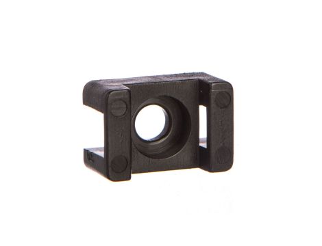 Uchwyt siodełkowy do opasek kablowych czarny 4,8mm 9,5x15mm F=3,5mm BMSN5499E /100szt./