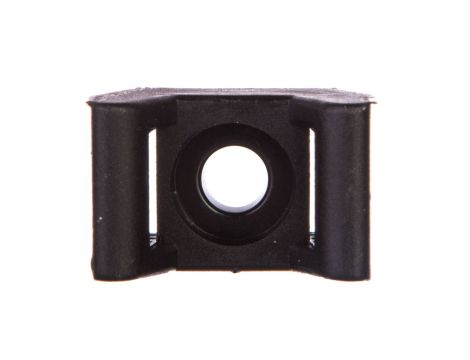 Uchwyt siodełkowy do opasek kablowych czarny 9mm 14,6x22,5mm F=11mm BMSN5497E /100szt./