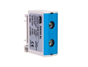 Złączka szynowa 1-torowa 1,5-50mm2 szaro-niebieska EURO OTL 50 1xAl/Cu 606050 BL 606050BL