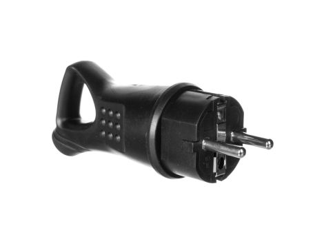 Wtyczka gumowa przenośna z/u i uchwytem IP44 16A 250V OR-AE-1369