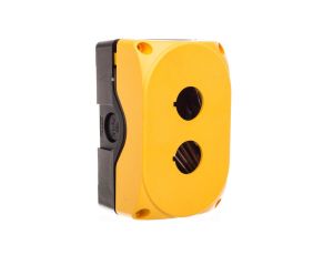 Obudowa kasety 2-otworowa 22mm żółta IP67 LPZP2A5