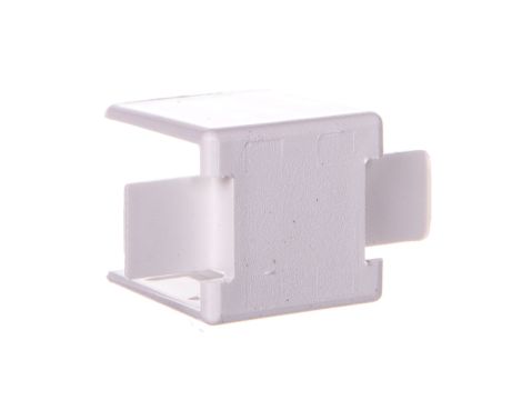Łącznik prosty do kanałów kablowych GU 15x17 biały /2szt/ ECGU1517B