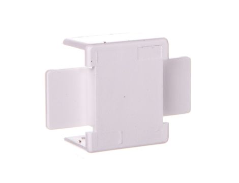 Łącznik prosty do kanałów kablowych GU 20x10 biały /2szt/ ECGU2010B