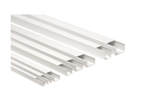 Kanał kablowy z pokrywą CP 50x50biały /2m/ ECCP5050B