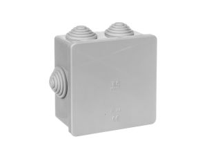 Puszka natynkowa z pokrywą i śrubami seria 400 IP44 80x80x40 EC400C3