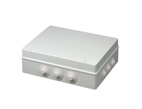 Puszka natynkowa z pokrywą i śrubami seria 400 IP55 380x300x120 EC400C9