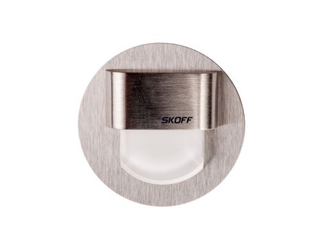 Oprawa przyschodowa RUEDA mini LED Light 10 V DC 0,4 W IP 20 6500 K szlif Inox