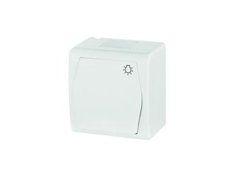 Hermes2 Przycisk hermetyczny /światło/ 10A IP44 biały 1004-00