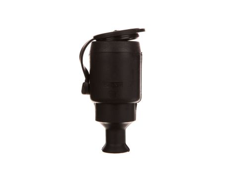 Gniazdo przenośne z/u 16A 250V IP44 czarne GN-H2