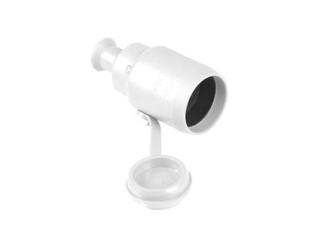 Gniazdo przenośne b/u 16A 250V IP44 białe GN-H2