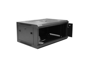 Szafa krosowa wisząca niedzielona 19 cali DIGITUS 4U 600x279x450mm czarna DN-W19 04U/450/B