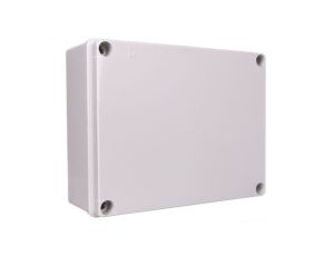 Puszka natynkowa samogasnąca gładka z pokrywą 960 stopni C seria 410A IP56 240x190x90 szara EC410C7A /opak. 16/