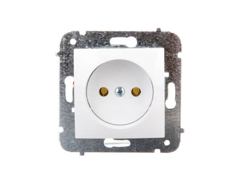 CARLA Gniazdo pojedyncze b/u białe 1731-10