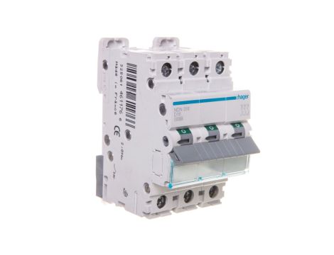 Wyłącznik nadprądowy 3P D 16A 10kA AC NDN316