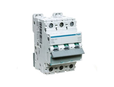 Wyłącznik nadprądowy 3P D 20A 10kA AC NDN320