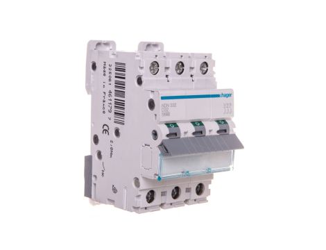 Wyłącznik nadprądowy 3P D 32A 10kA AC NDN332