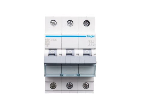 Wyłącznik nadprądowy 3P B 40A 6kA AC MBN340E