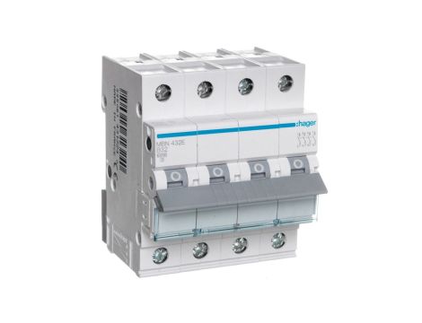 Wyłącznik nadprądowy 4P B 32A 6kA AC MBN432E