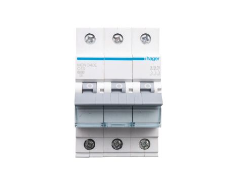 Wyłącznik nadprądowy 3P C 40A 6kA AC MCN340E