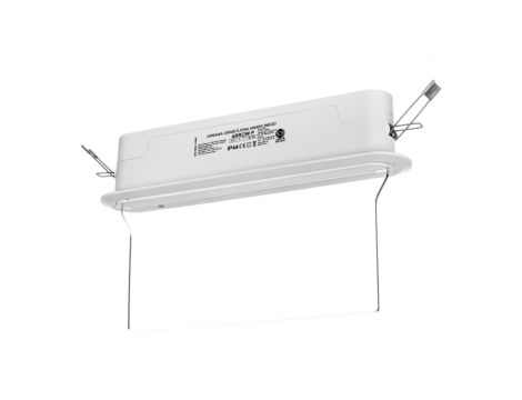 Oprawa awaryjna ARROW P LED 1W 1h dwuzadaniowa + PU31 PU41 biała ARP/1W/C/1/SA/X/WH