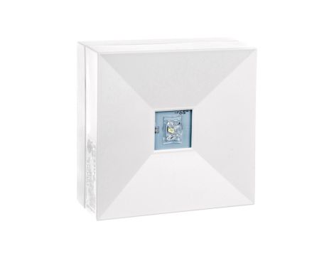 Oprawa awaryjna LOVATO II LED 2W (opt. universal) 270lm 3h jednozadaniowa AT biała LV2U/2W/B/3/SE/AT/WH