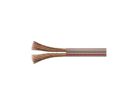 Przewód głośnikowy TP 2x0,75 OFC transparentny S8307 /100m/