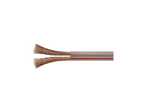 Przewód głośnikowy TP 2x2,5 OFC transparentny S8324 /100m/