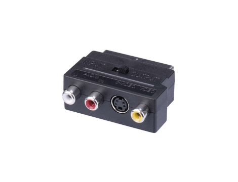 Adapter SCART 3xCINCH + SVHS K9304