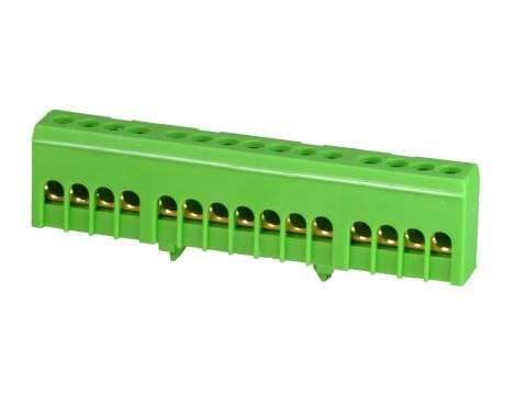 PE15H kolor zielony 15x16mm2 Listwa zaciskowa uziemiająca IP20 MAD1015G15