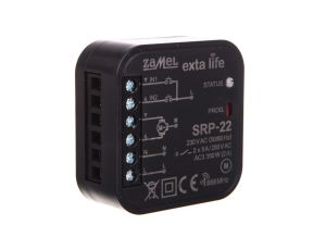 RADIOWY STEROWNIK ROLET DOPUSZKOWY DWUKIERUNKOWY TYP: SRP-22