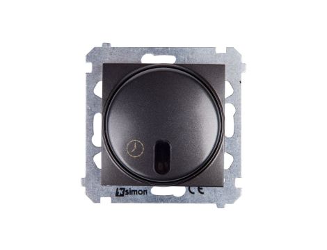 Simon 54 Łącznik z opóźnieniem wyłaczenia i przekaźnikiem antracyt DWC10P.01/48