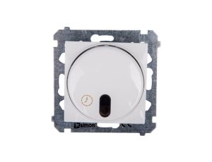 Simon 54 Łącznik z opóźnieniem wyłaczenia i przekaźnikiem biały DWC10P.01/11